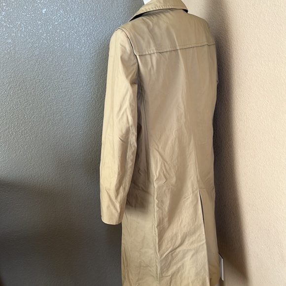 *Jcrew - size 10 - beige/tan trench coat - Picture 4 of 6